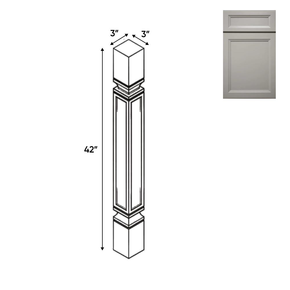 Windsor Ashen - 3 Inch Structural Accessories - 3