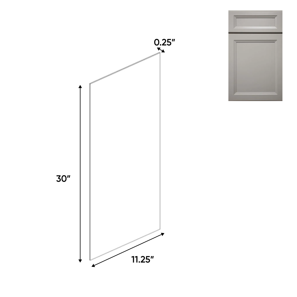Windsor Ashen - 11.25 Inch Side Finished Skins Accessories - 11.25