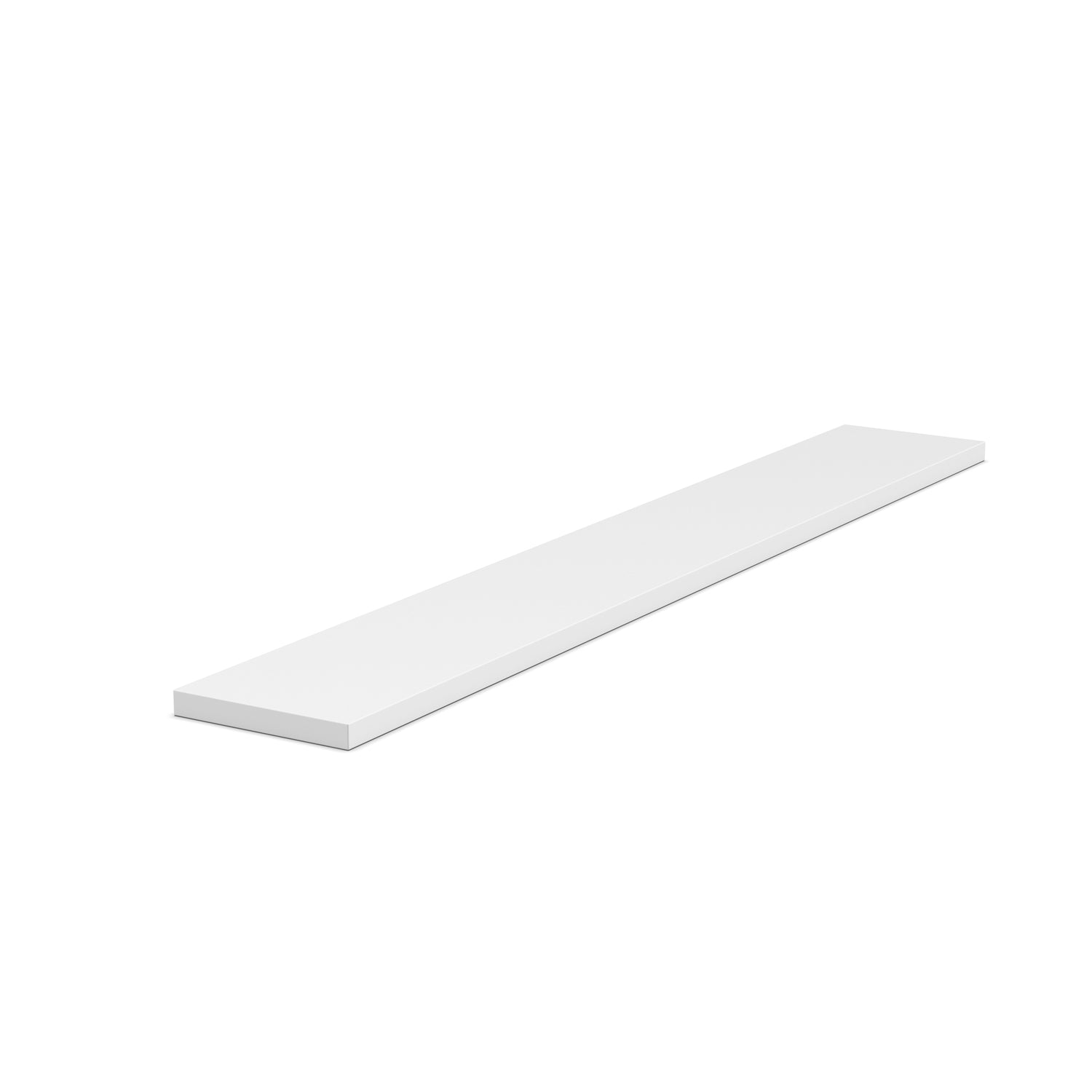Liberty Shaker White - 6 Inch Wall Fillers Accessories - 6" Width x 42" Height x .75" Depth
