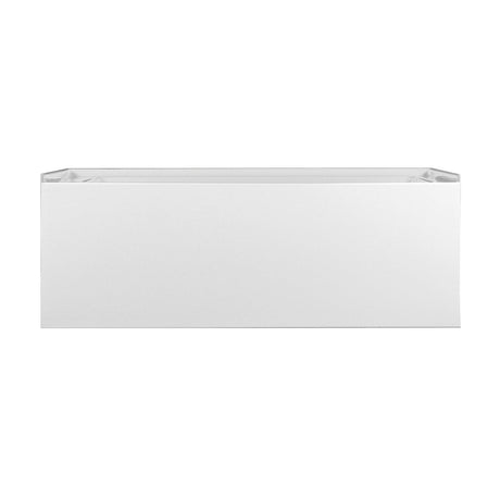 Acrylic Alcove Bathtub in White - cUPC/UPC Certified - BUILDMYPLACE