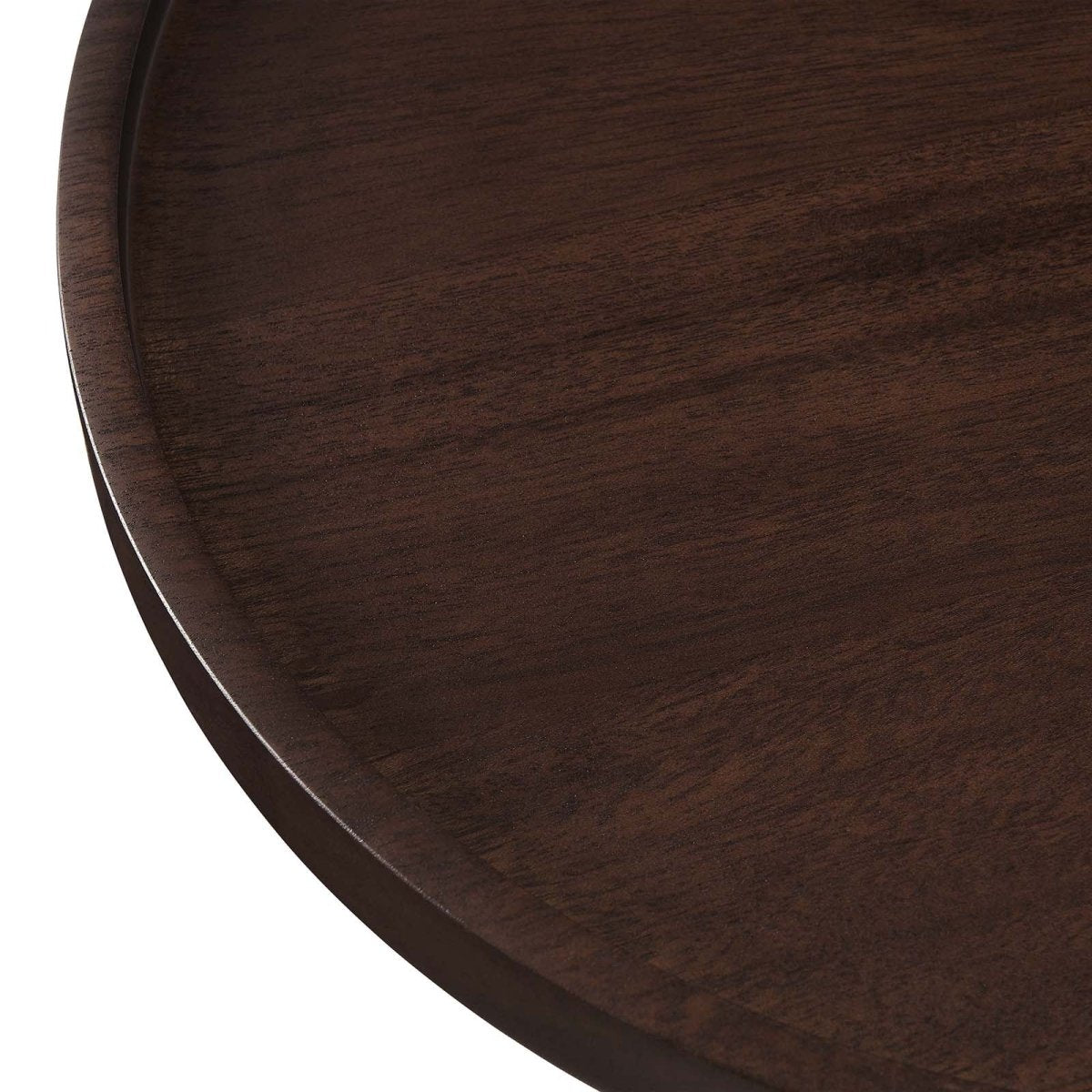 Amina Round Acacia Wood Side Table - BUILDMYPLACE