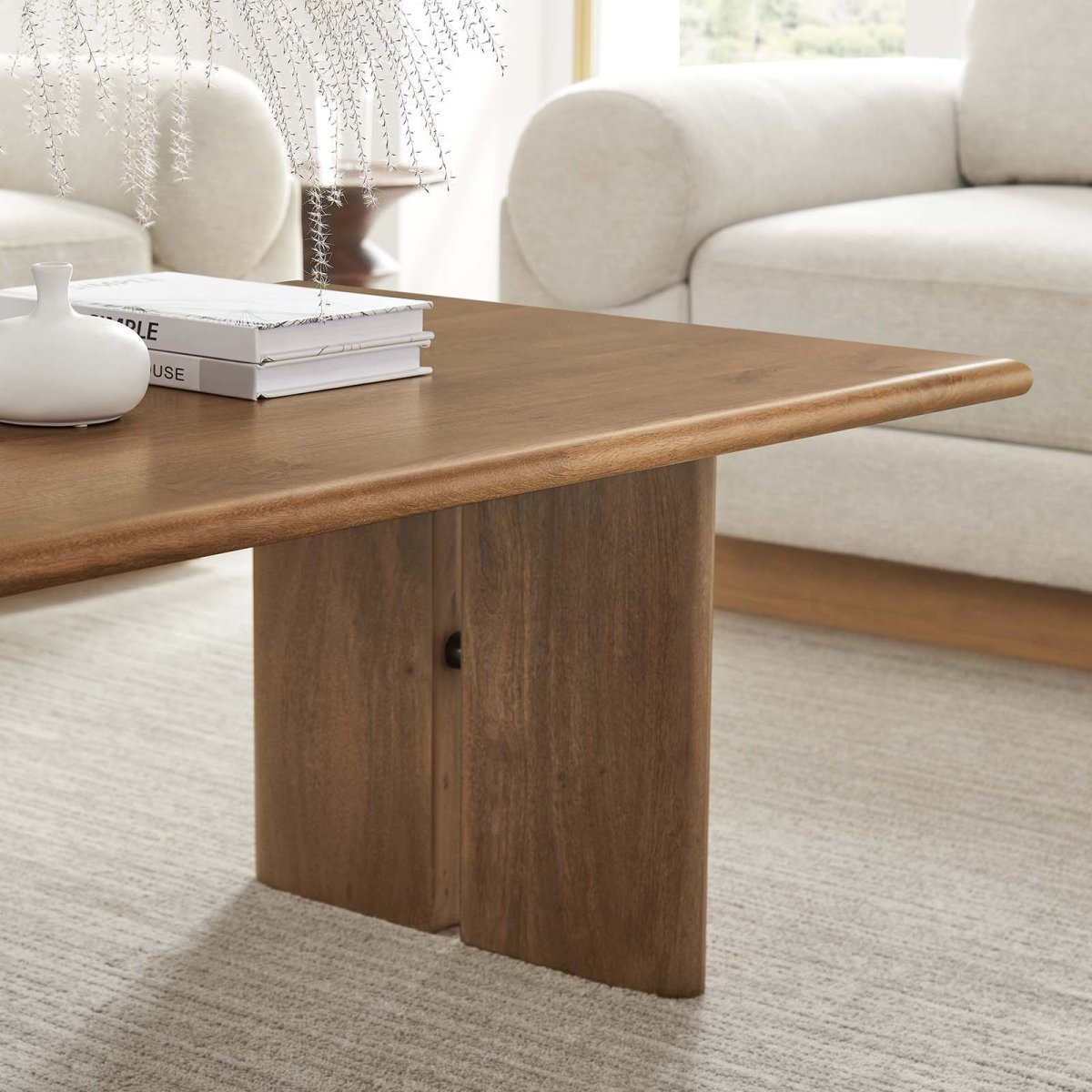 Amistad Wood Coffee Table - BUILDMYPLACE