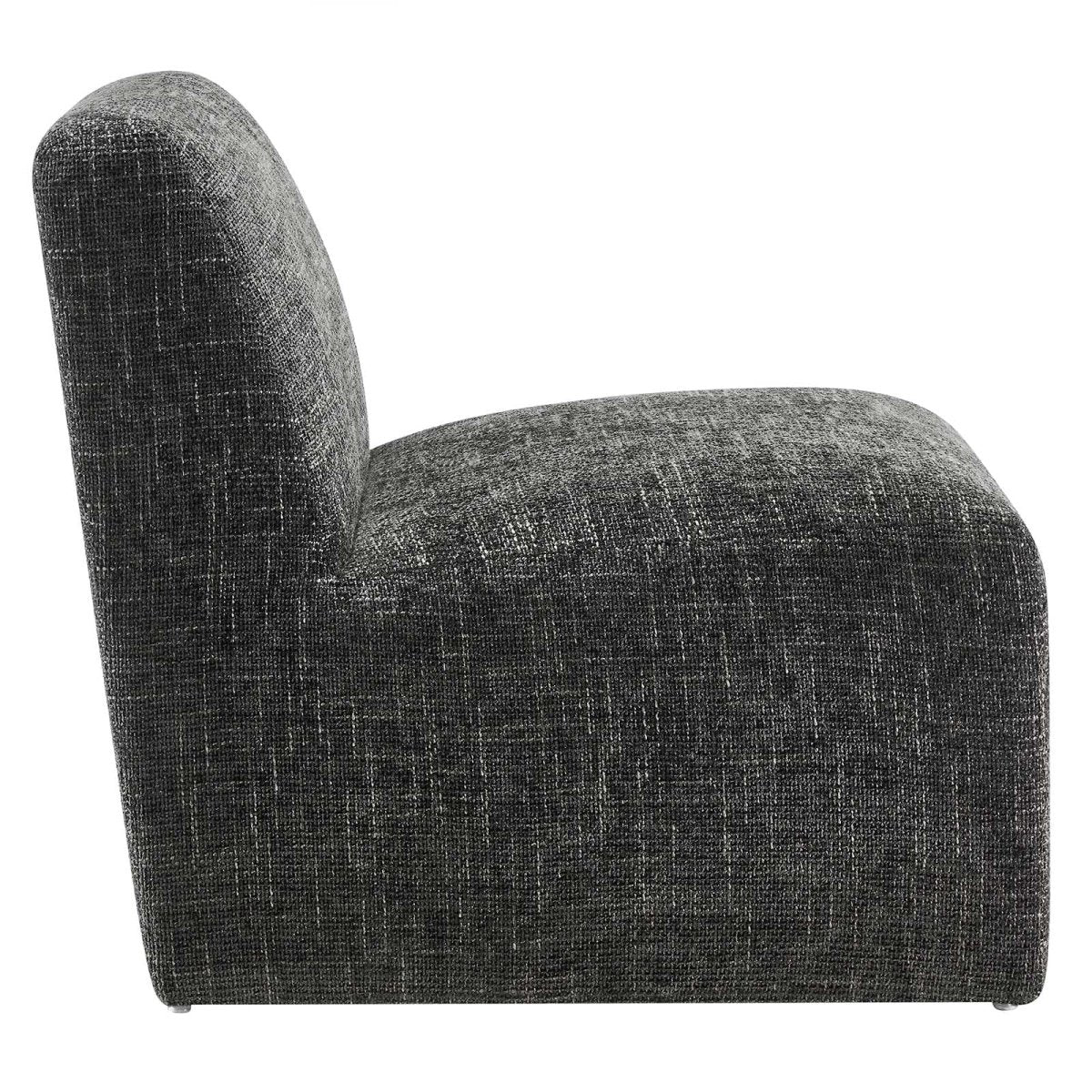 Amita Chenille Upholstered Accent Chair - BUILDMYPLACE