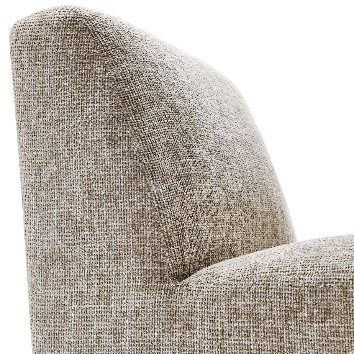 Amita Chenille Upholstered Accent Chair - BUILDMYPLACE
