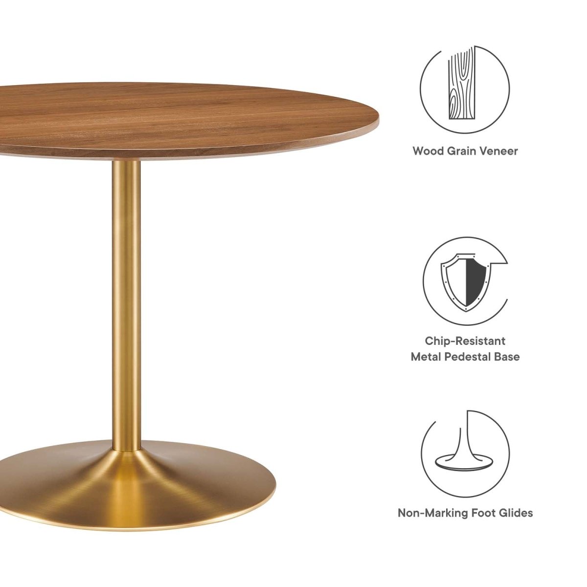 Amuse 40" Dining Table - BUILDMYPLACE