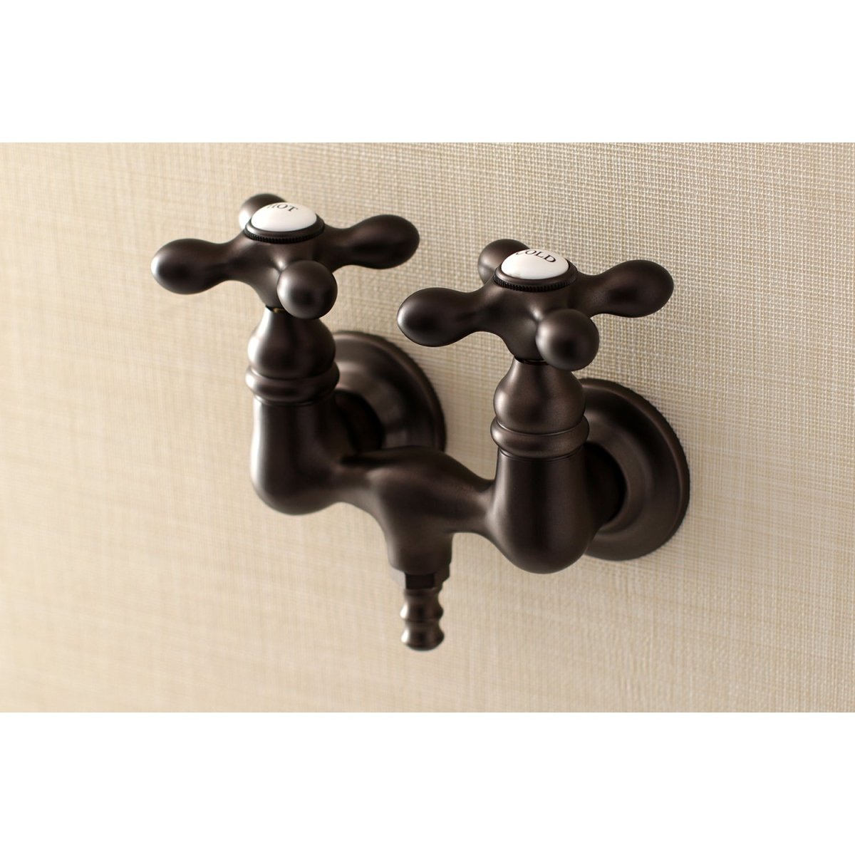 Aqua Vintage Wall Mount Tub Faucet - BUILDMYPLACE