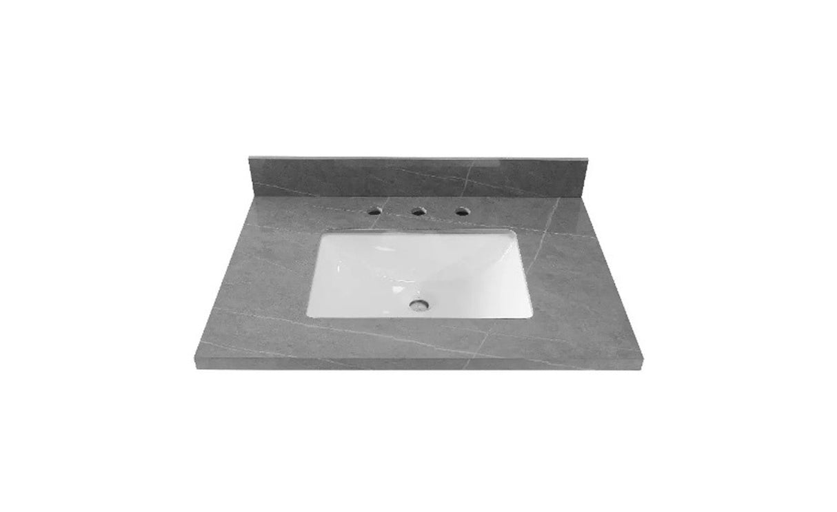 Armani Gray S - Armani Gray Sintered Stone 37" x 22" x 1.25"