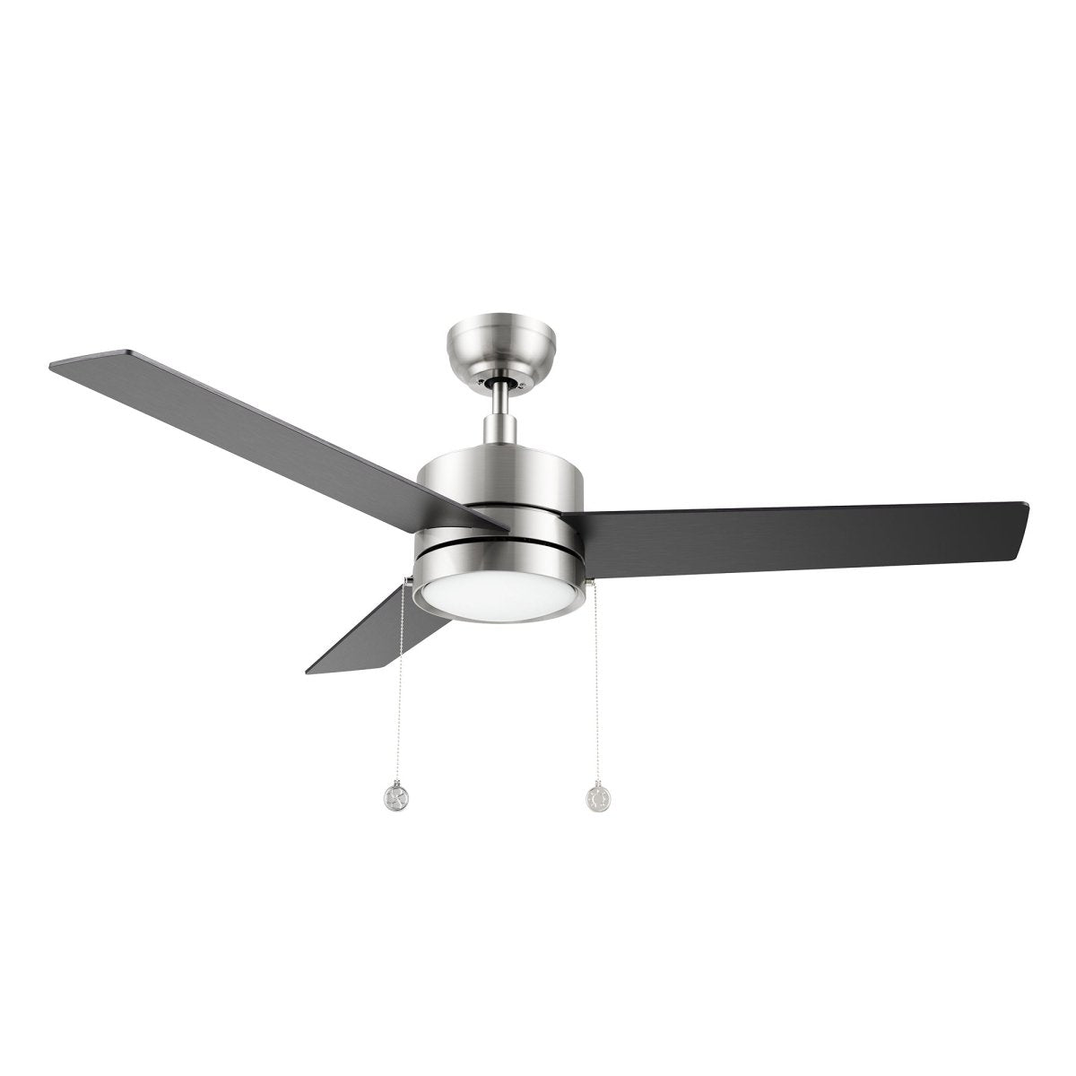 ASCOTT 52 inch 3 - Blade Ceiling Fan with LED Light & Pull Chain - LEDMyPlace