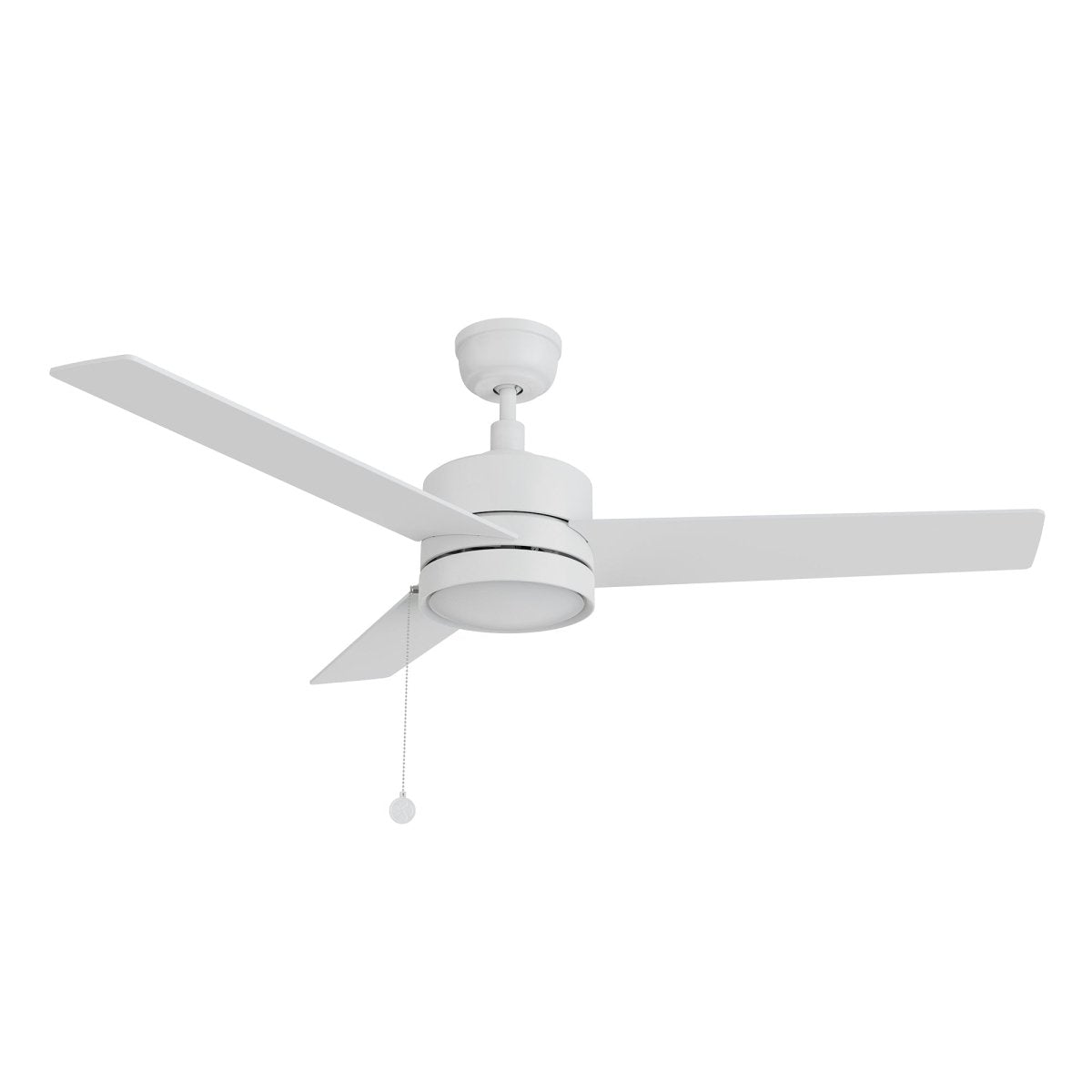 ASCOTT 52 inch 3 - Blade No Light Ceiling Fan with Pull Chain - LEDMyPlace