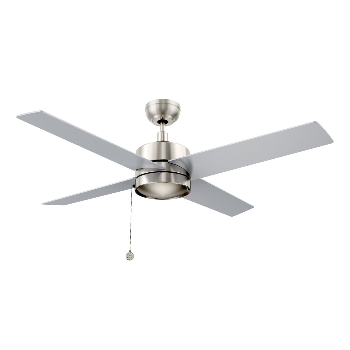ASCOTT 52 inch 4 - Blade No Light Ceiling Fan with Pull Chain - LEDMyPlace