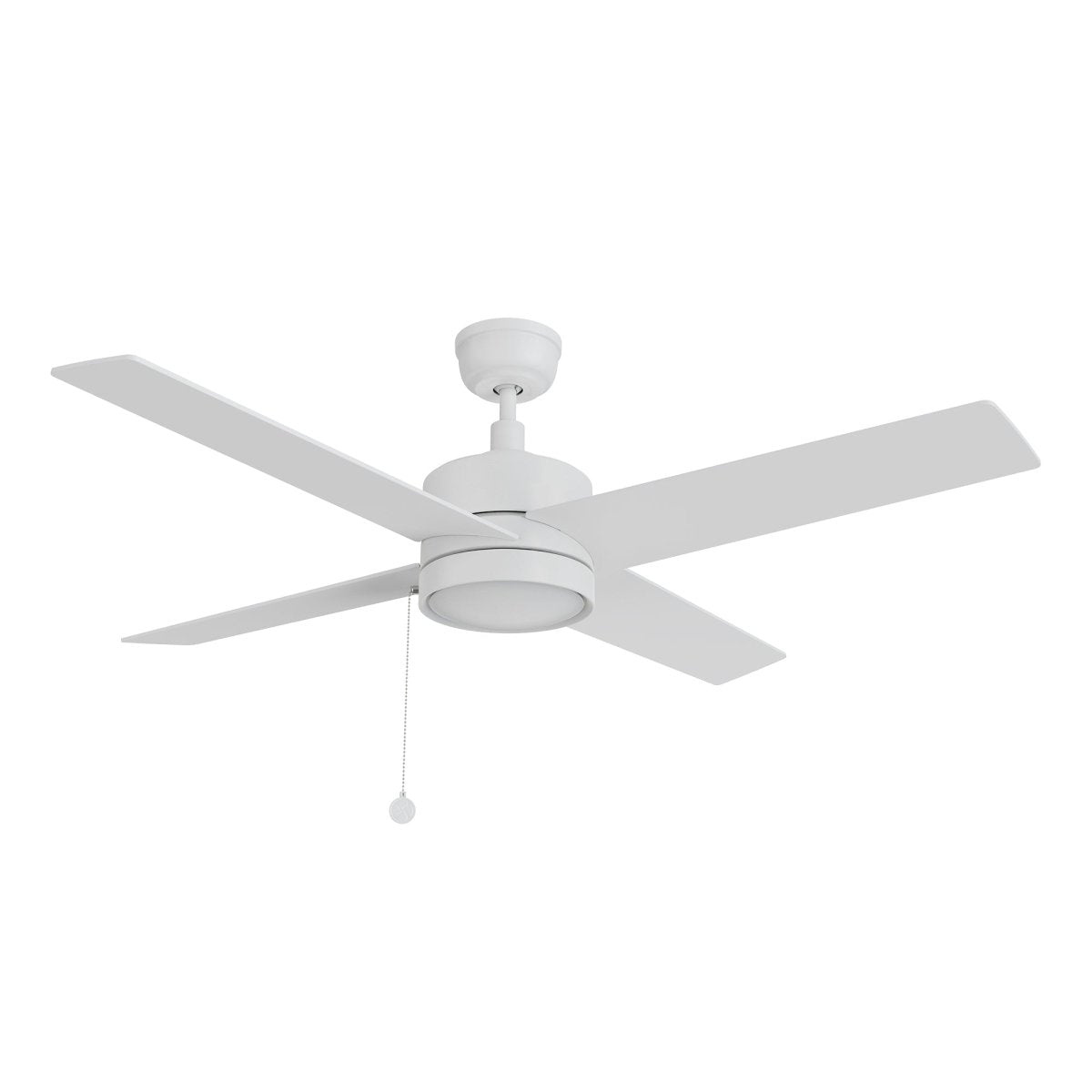 ASCOTT 52 inch 4 - Blade No Light Ceiling Fan with Pull Chain - LEDMyPlace
