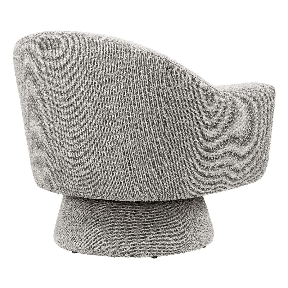 Astral Boucle Fabric Swivel Chair - BUILDMYPLACE