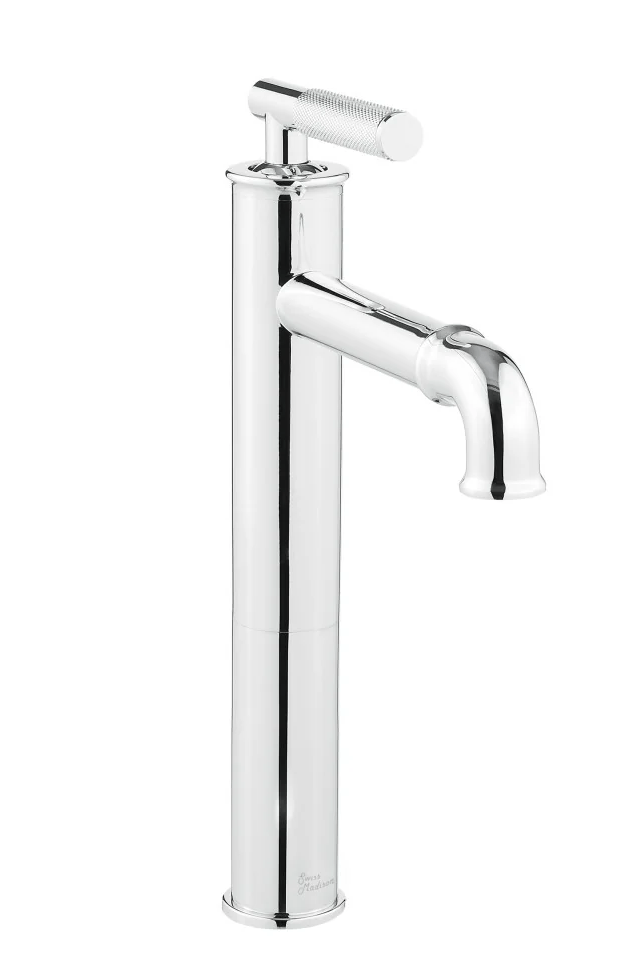 Avallon Single Hole, Single - Handle Sleek, High Arc Bathroom Faucet in Chrome - BUILDMYPLACE