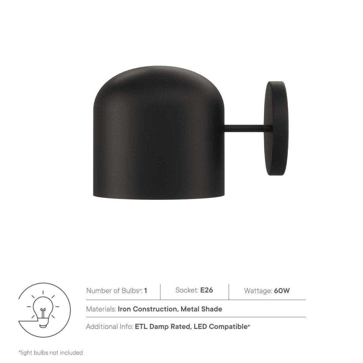 Avenue 1 - Light Wall Sconce - BUILDMYPLACE