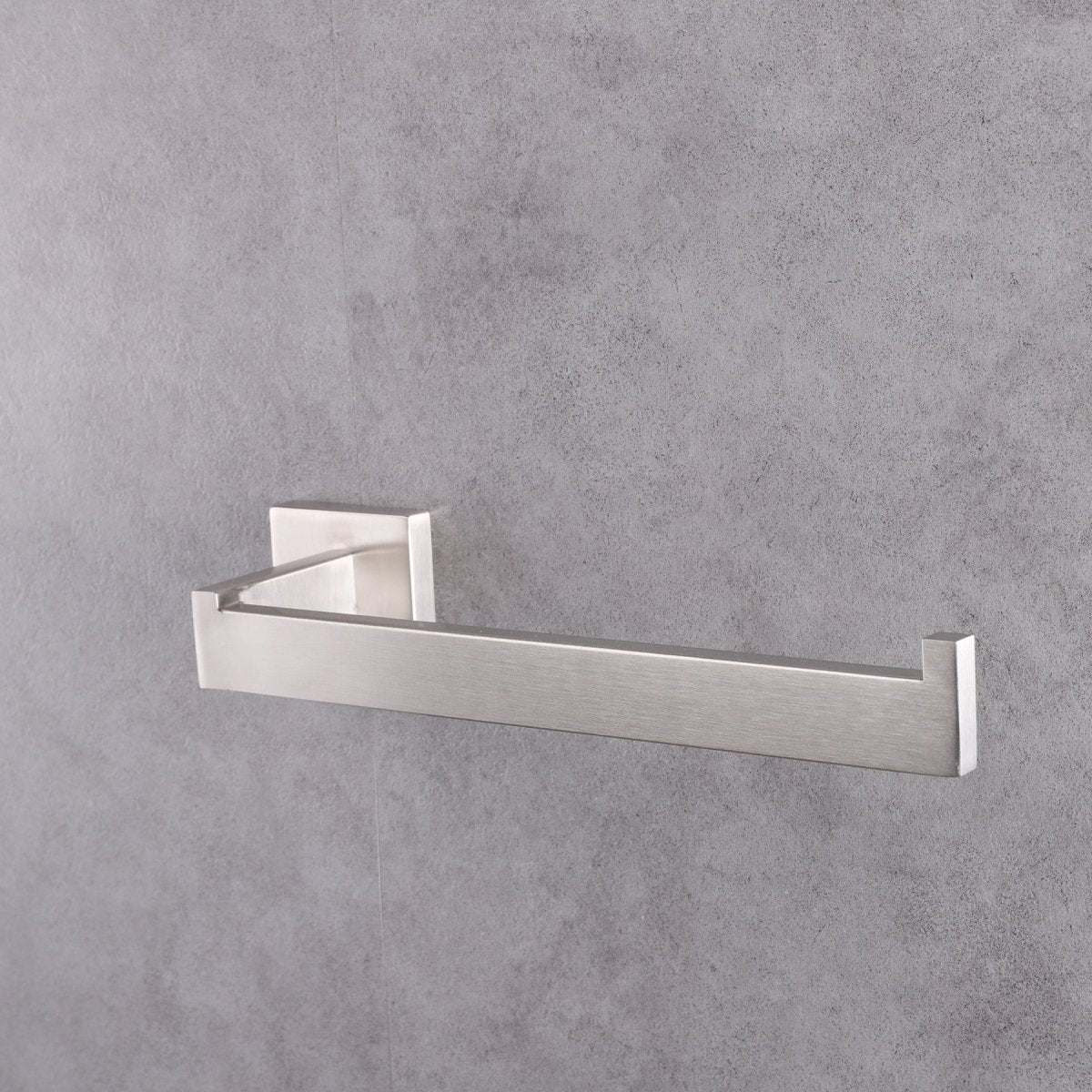 Bagno Lucido Stainless Steel Toilet Paper Holder - Satin Nickel - BUILDMYPLACE