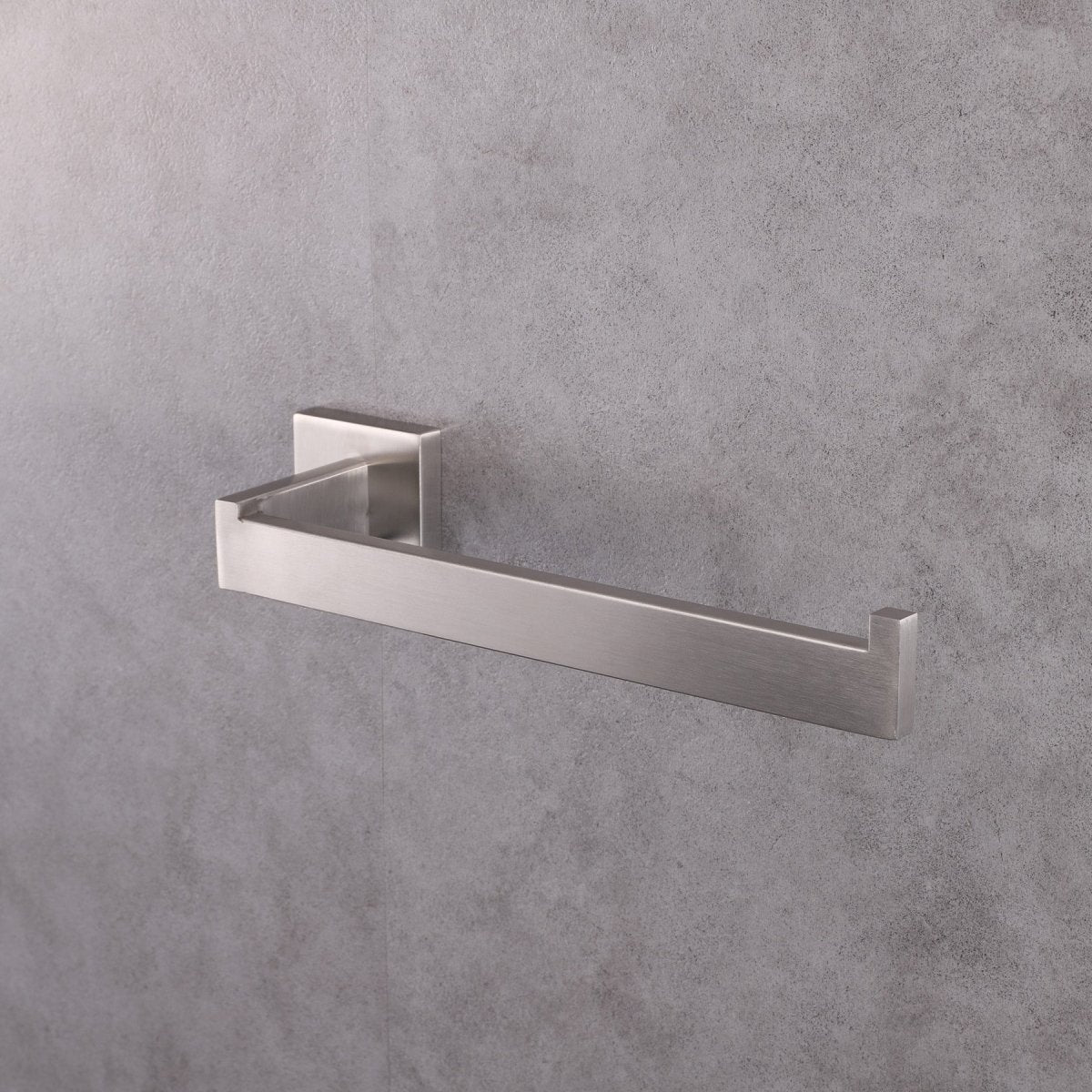 Bagno Lucido Stainless Steel Towel Holder - Satin Nickel - BUILDMYPLACE