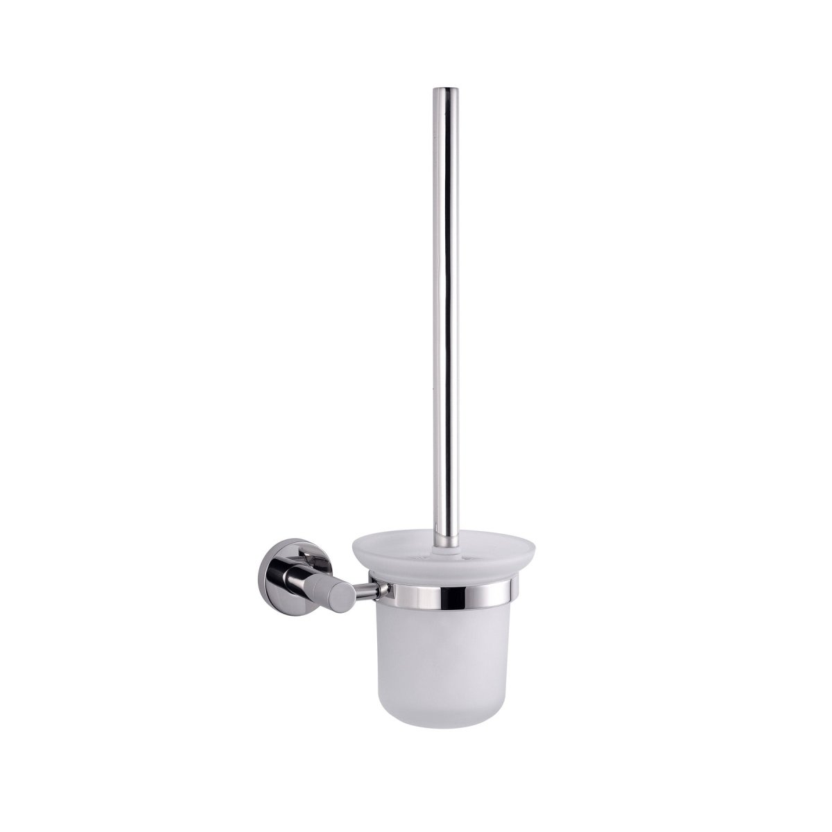Bagno Nera Stainless Steel Toilet Brush - Chrome - BUILDMYPLACE