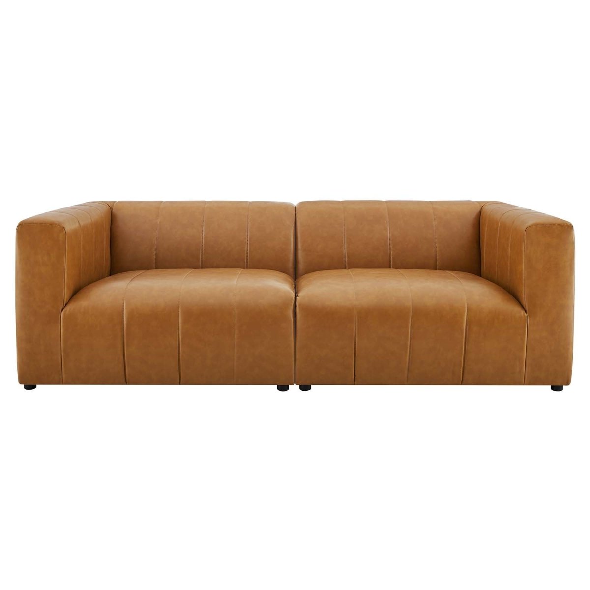 Bartlett Vegan Leather 2 - Piece Loveseat - BUILDMYPLACE