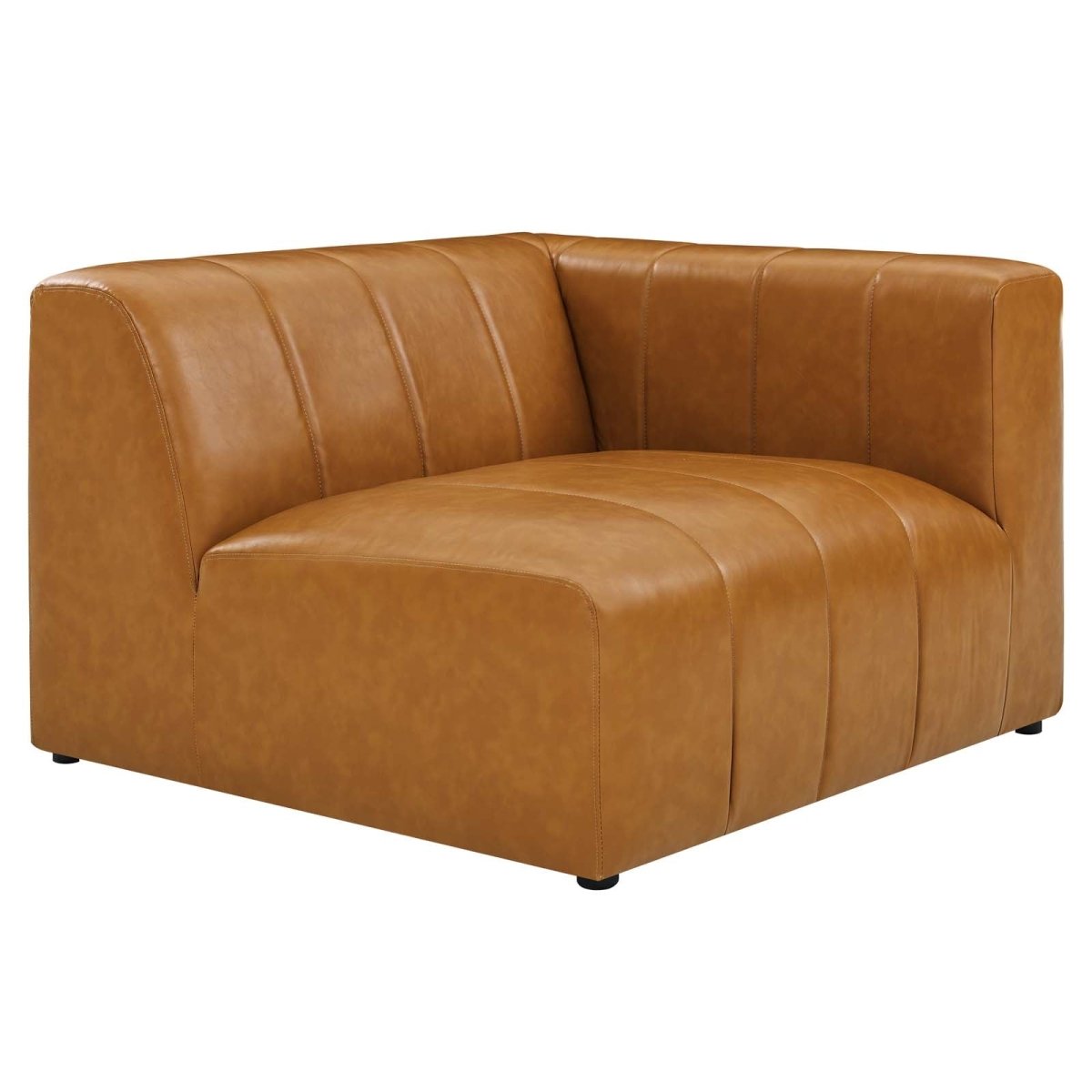 Bartlett Vegan Leather 3 - Piece Sofa - BUILDMYPLACE