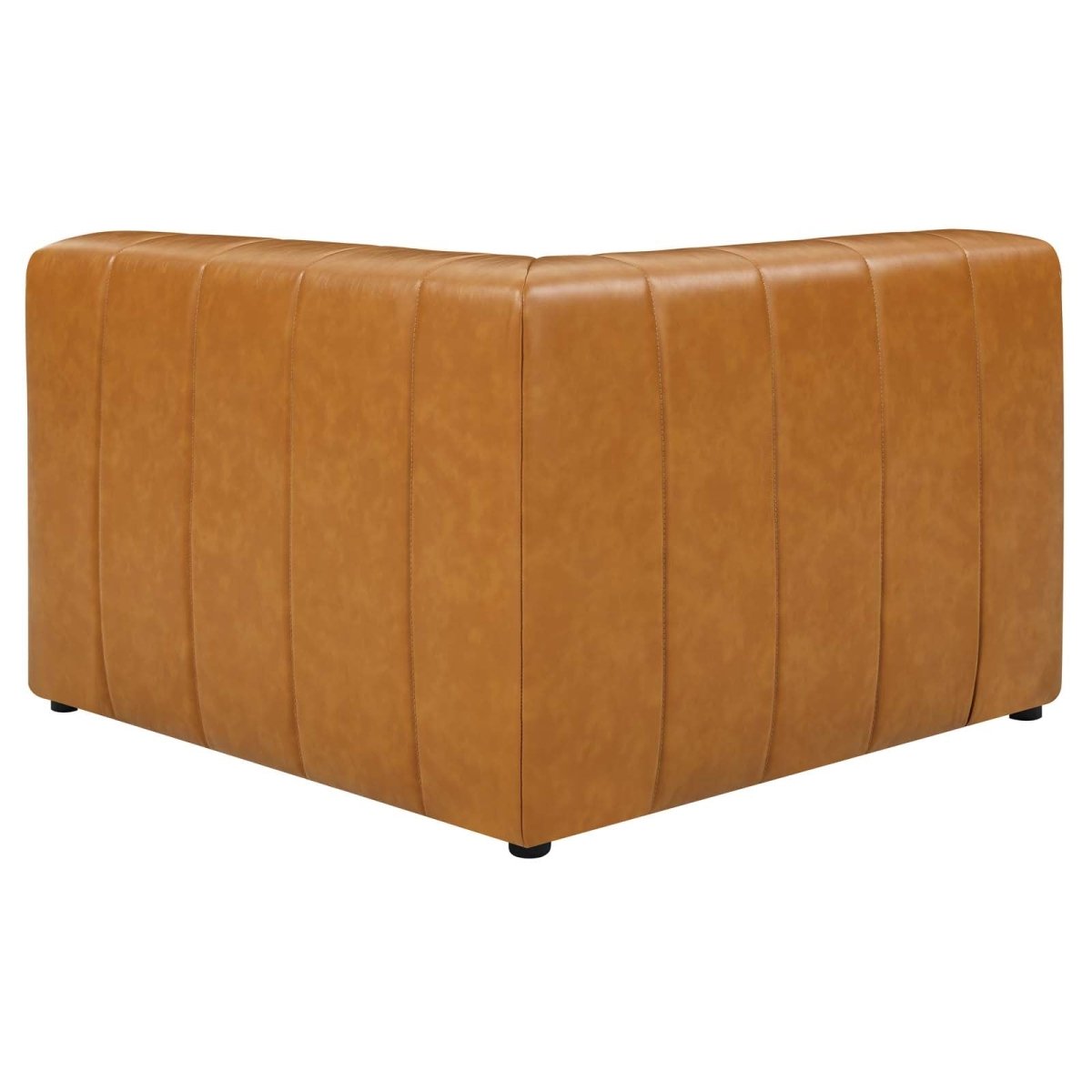 Bartlett Vegan Leather Left - Arm Chair - BUILDMYPLACE