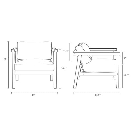 Bayport Outdoor Patio Teak Armchair - BUILDMYPLACE