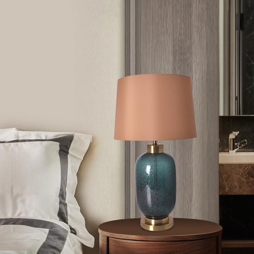 Bebspiro 27" Table Lamp - Dark Green (Single) - BUILDMYPLACE