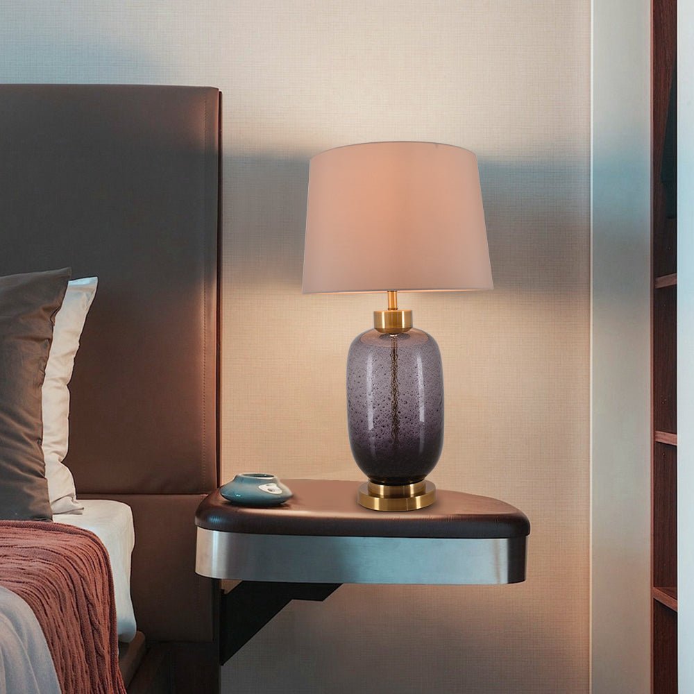 Bebspiro 27" Table Lamp - Purple (Single) - BUILDMYPLACE