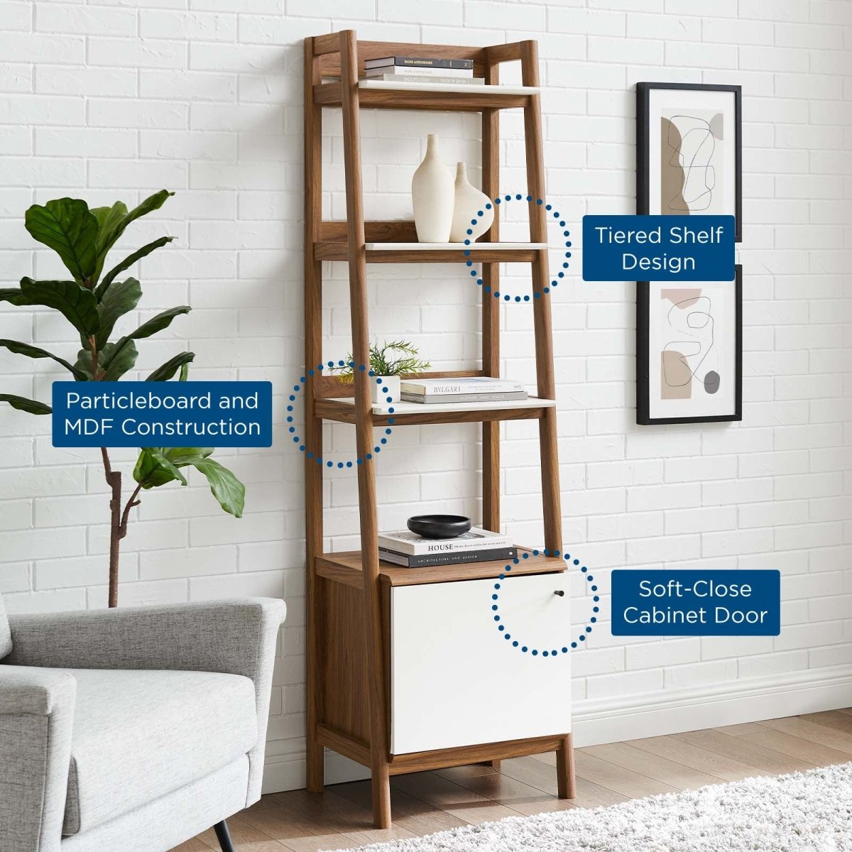 Bixby 21" Bookshelf - BUILDMYPLACE