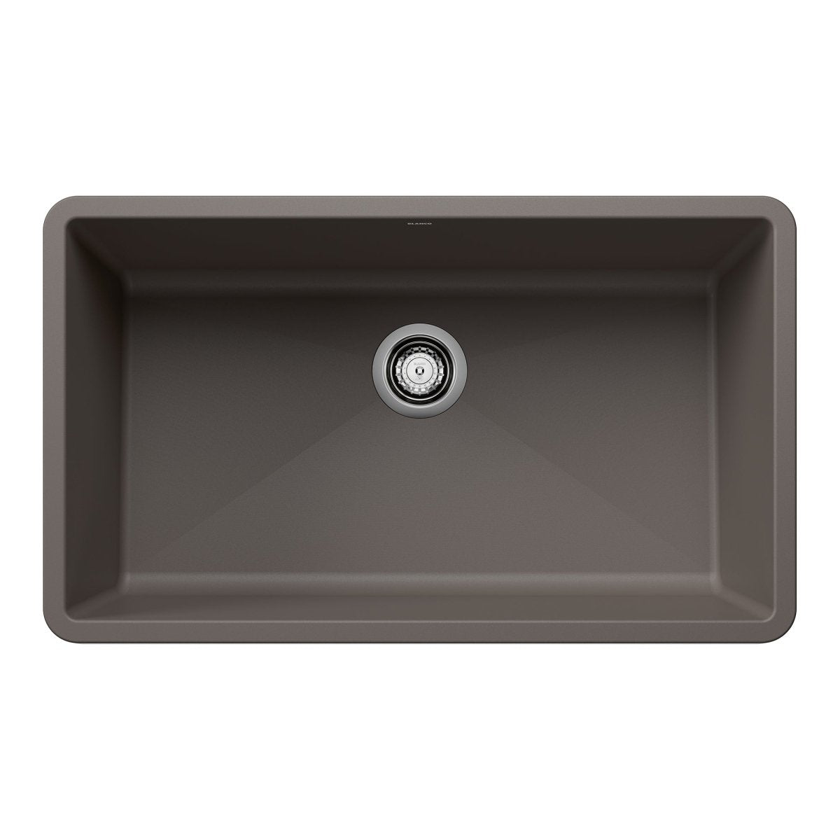 Blanco 32 inch Undermount Super Single Bowl Kitchen Sink - BUILDMYPLACE
