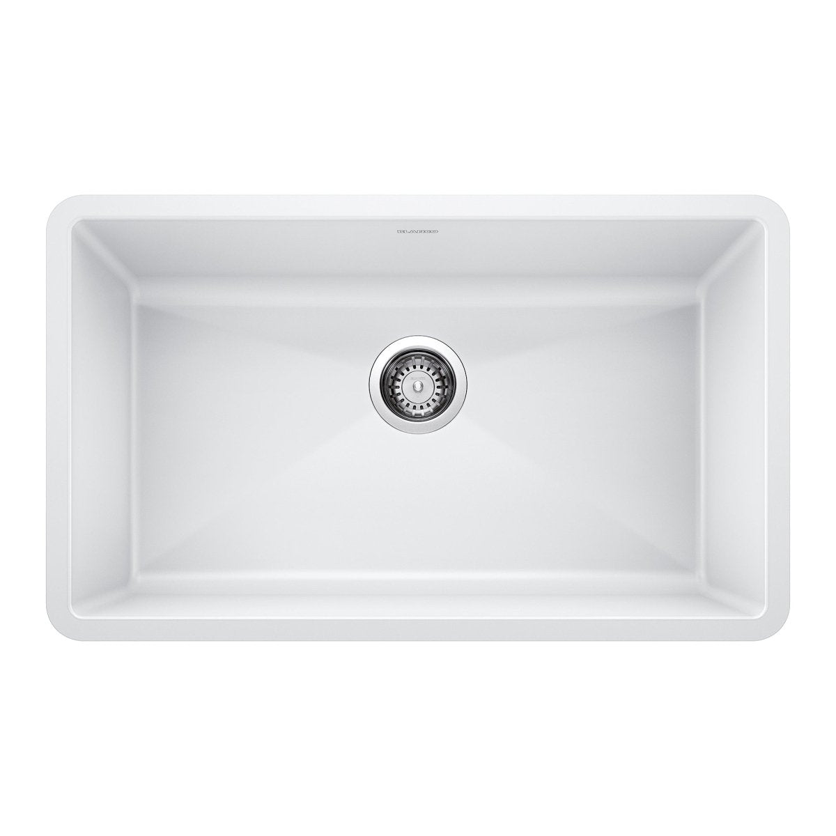 Blanco 32 inch Undermount Super Single Bowl Kitchen Sink - BUILDMYPLACE