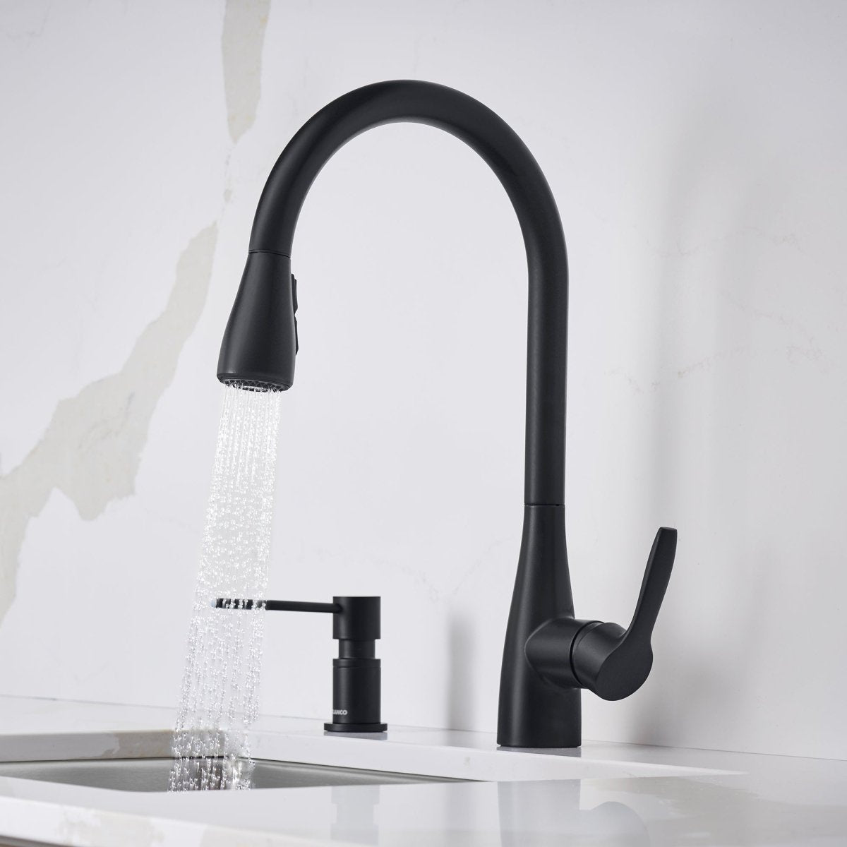 Blanco Atura Pull Down Kitchen Faucet 1.5 GPM - BUILDMYPLACE