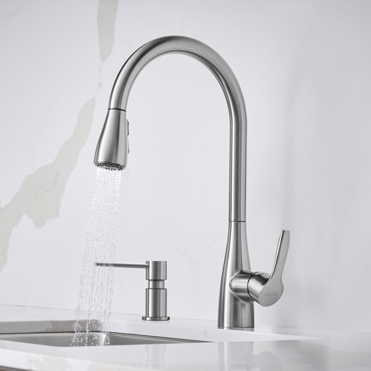 Blanco Atura Pull Down Kitchen Faucet 1.5 GPM - BUILDMYPLACE