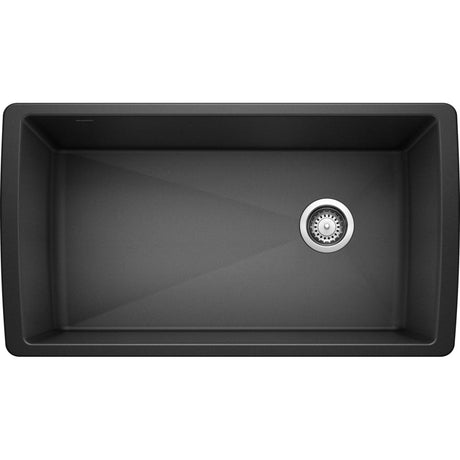 Blanco Diamond 33 inch Single Bowl Silgranit Undermount Kitchen Sink - BUILDMYPLACE