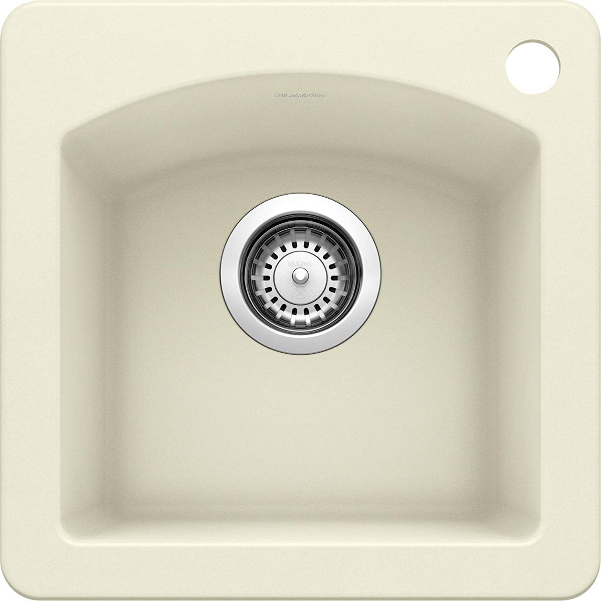 Blanco Diamond Silgranit Drop - In or Undermount Bar Sink, 15" X 15" - BUILDMYPLACE