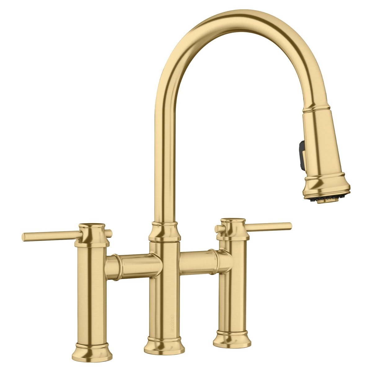 Blanco Empressa Pull - Down Bridge Faucet 1.5 GPM - BUILDMYPLACE