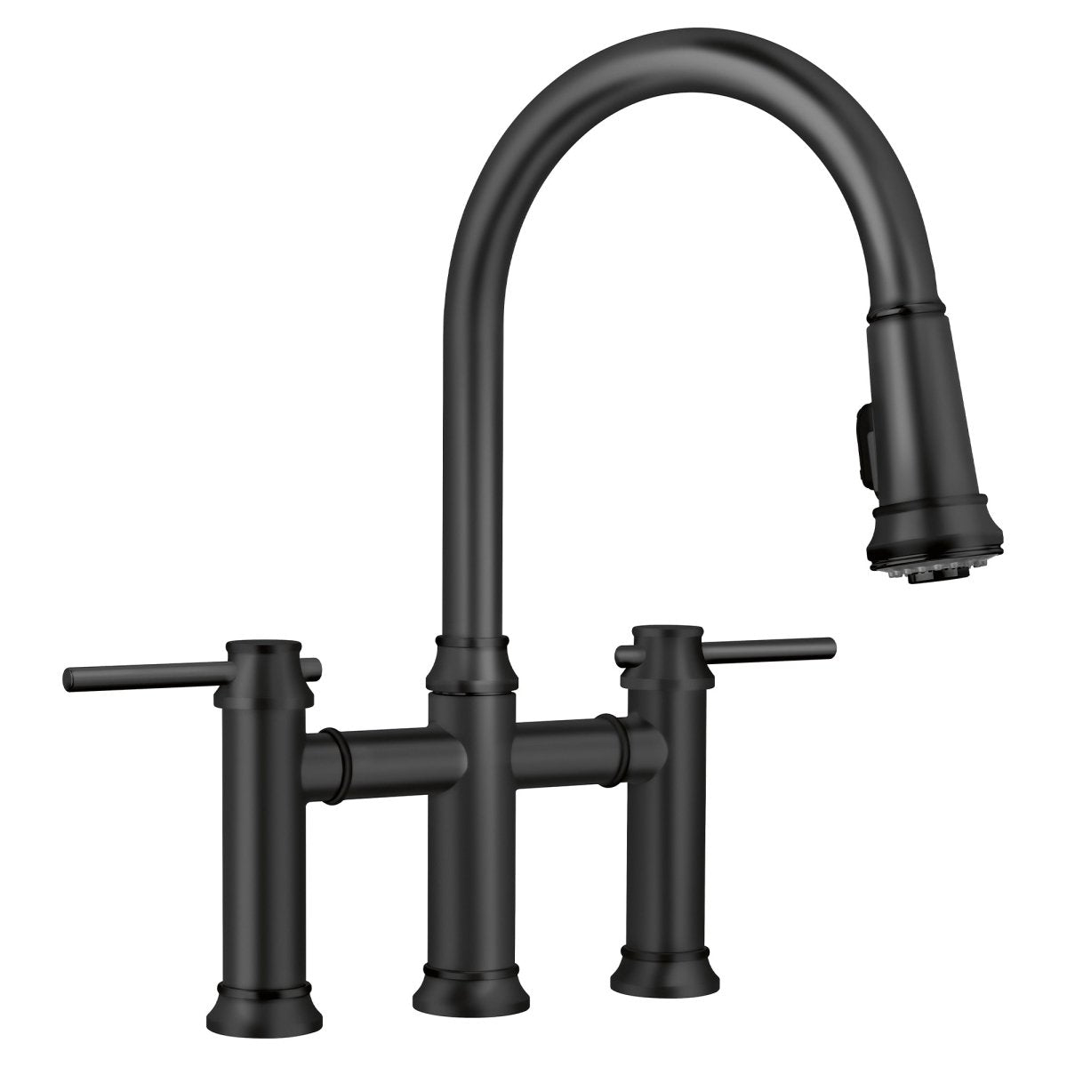Blanco Empressa Pull - Down Bridge Faucet 1.5 GPM - BUILDMYPLACE