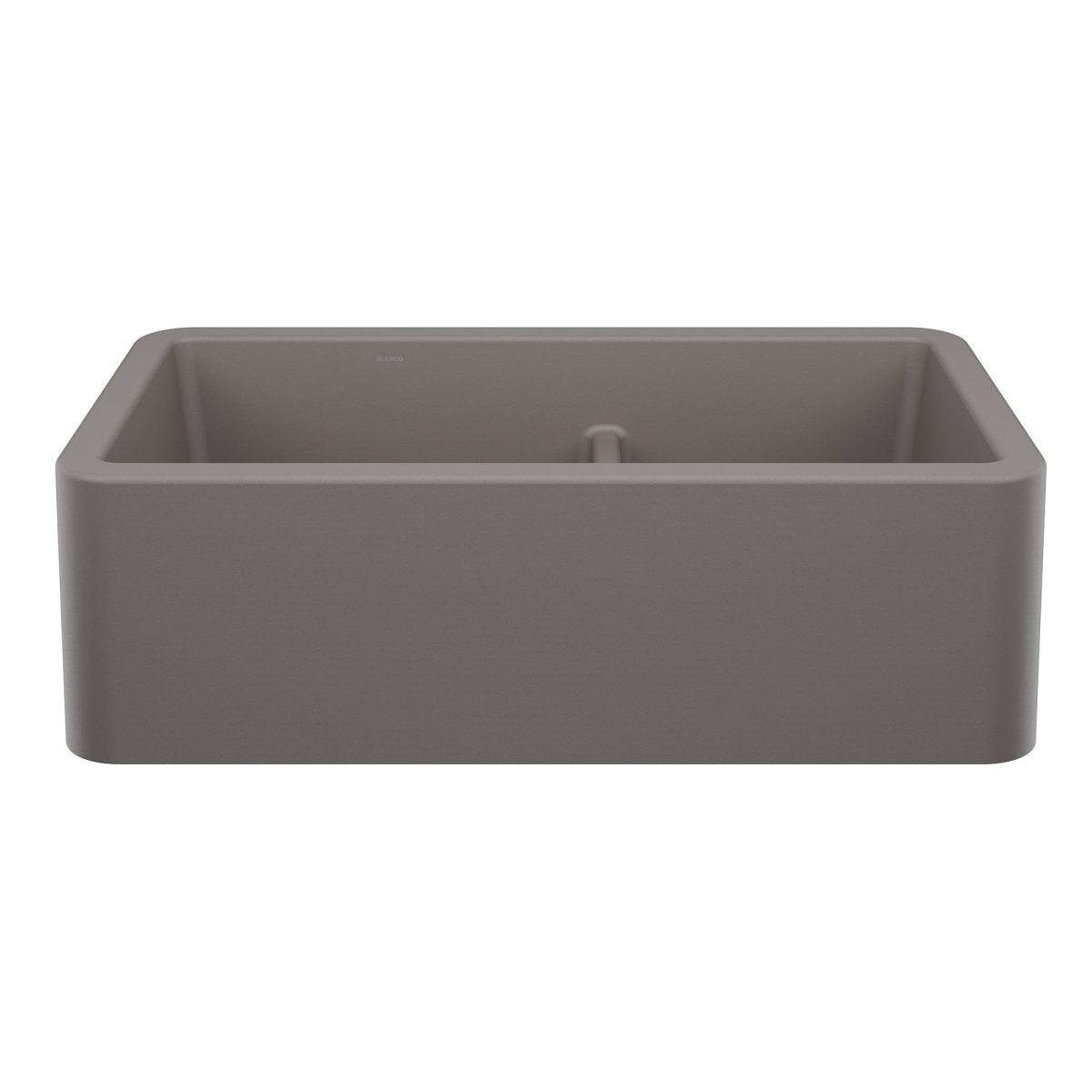 Blanco Ikon 33" Farmhouse Double Basin Silgranit Kitchen Sink - BUILDMYPLACE