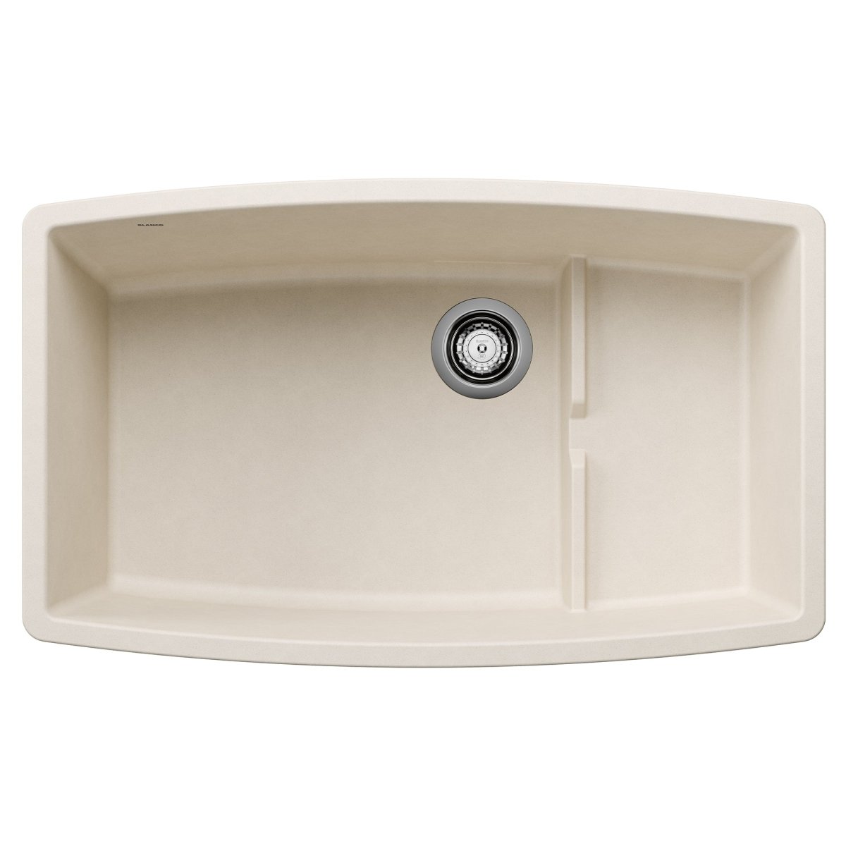 Blanco Performa 32 Inch Cascade Silgranit Undermount Kitchen Sink with Colander - BUILDMYPLACE