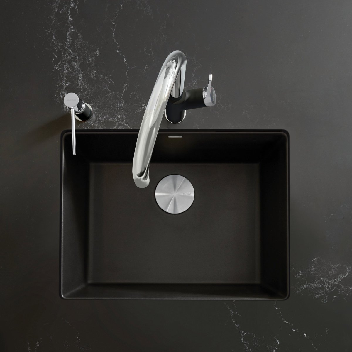 Blanco Precis 24 inch Single Bowl Silgranit Undermount Kitchen Sink - BUILDMYPLACE