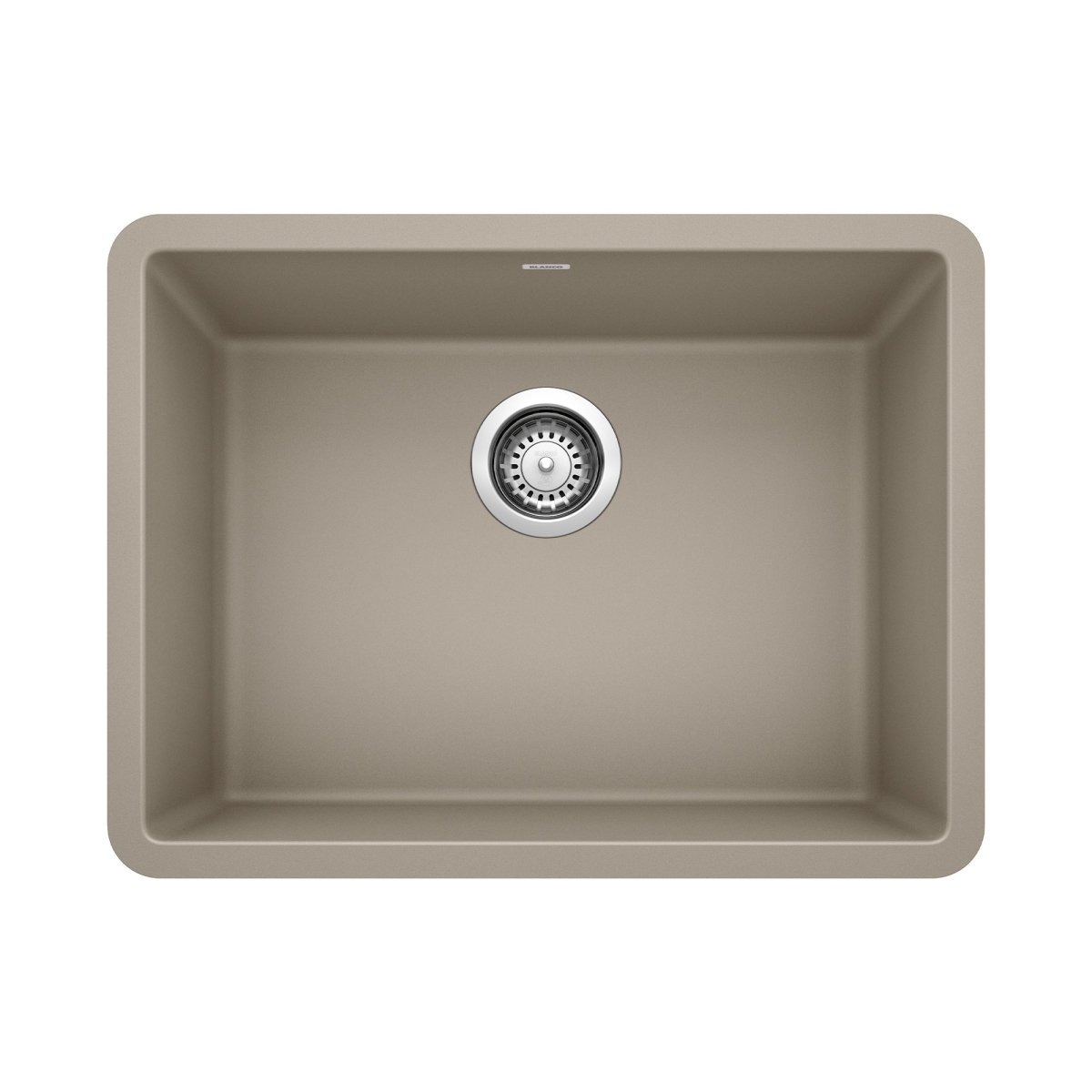 Blanco Precis 24 inch Single Bowl Silgranit Undermount Kitchen Sink - BUILDMYPLACE