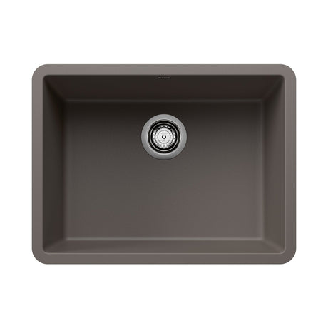 Blanco Precis 24 inch Single Bowl Silgranit Undermount Kitchen Sink - BUILDMYPLACE