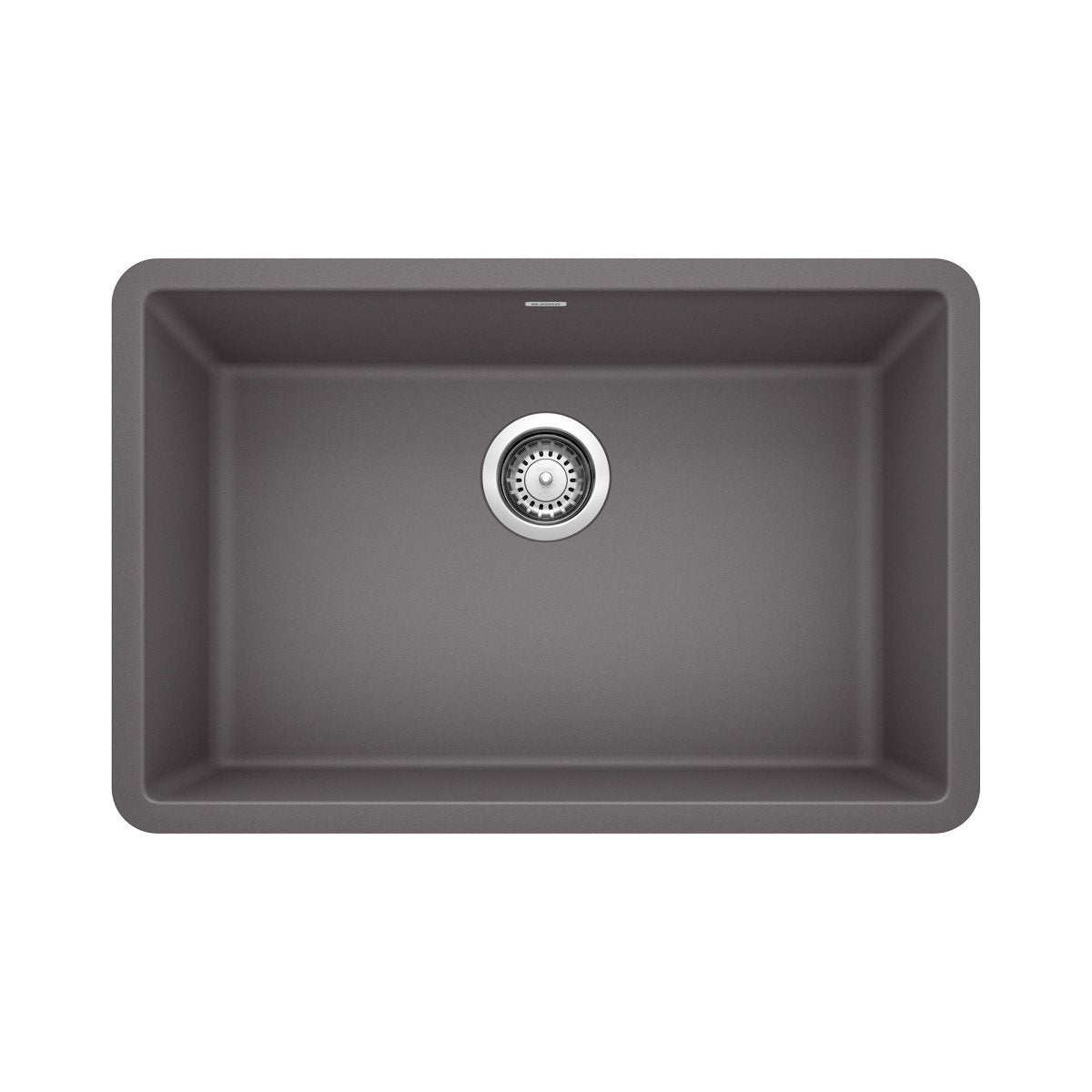 Blanco Precis 27 inch Single Bowl Silgranit Undermount Kitchen Sink - BUILDMYPLACE