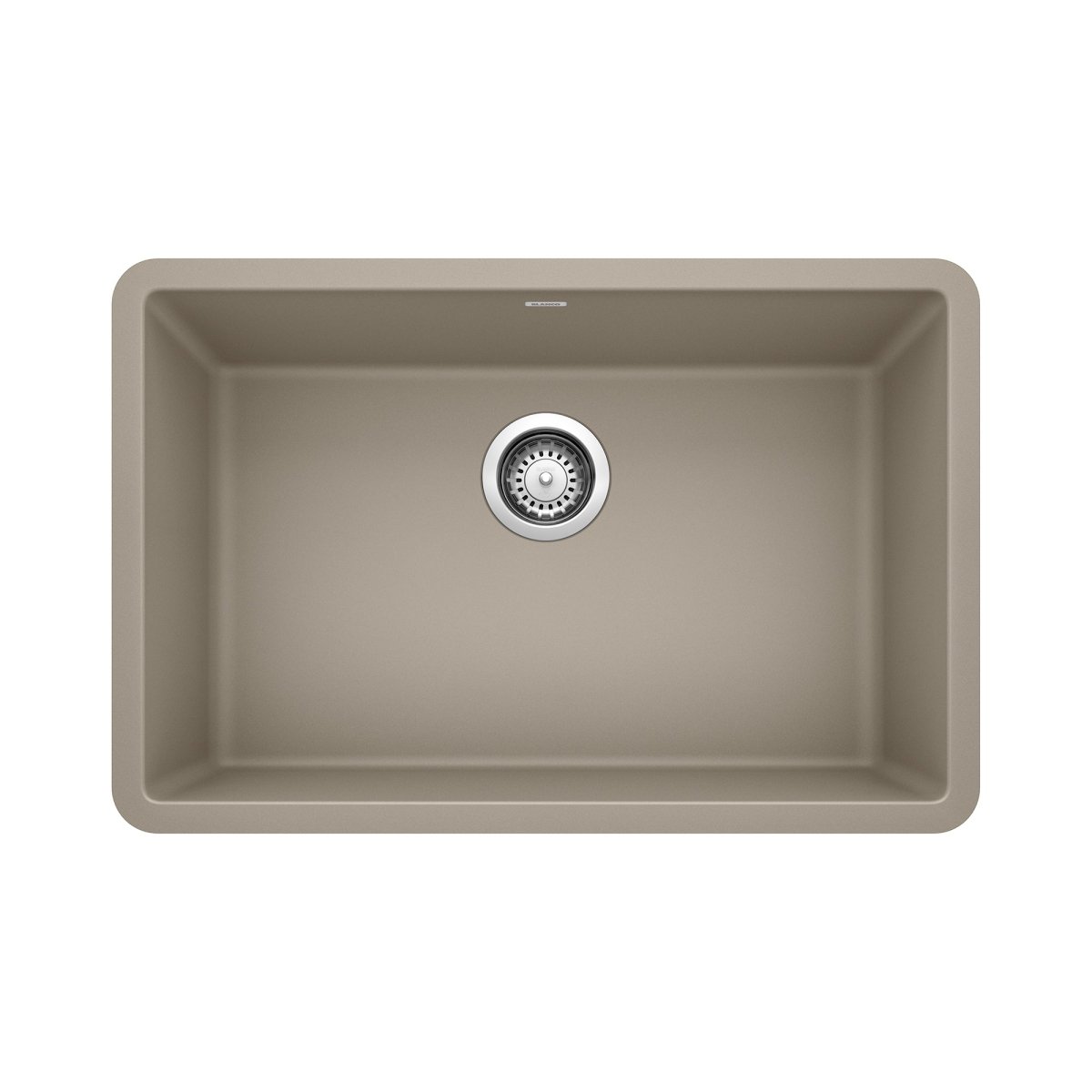Blanco Precis 27 inch Single Bowl Silgranit Undermount Kitchen Sink - BUILDMYPLACE