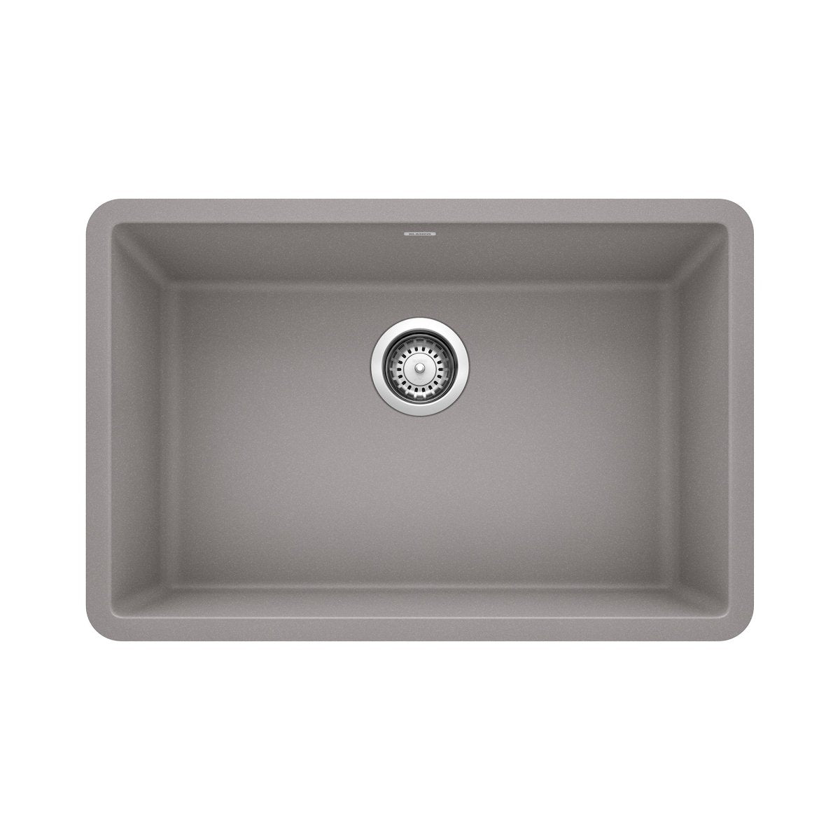 Blanco Precis 27 inch Single Bowl Silgranit Undermount Kitchen Sink - BUILDMYPLACE