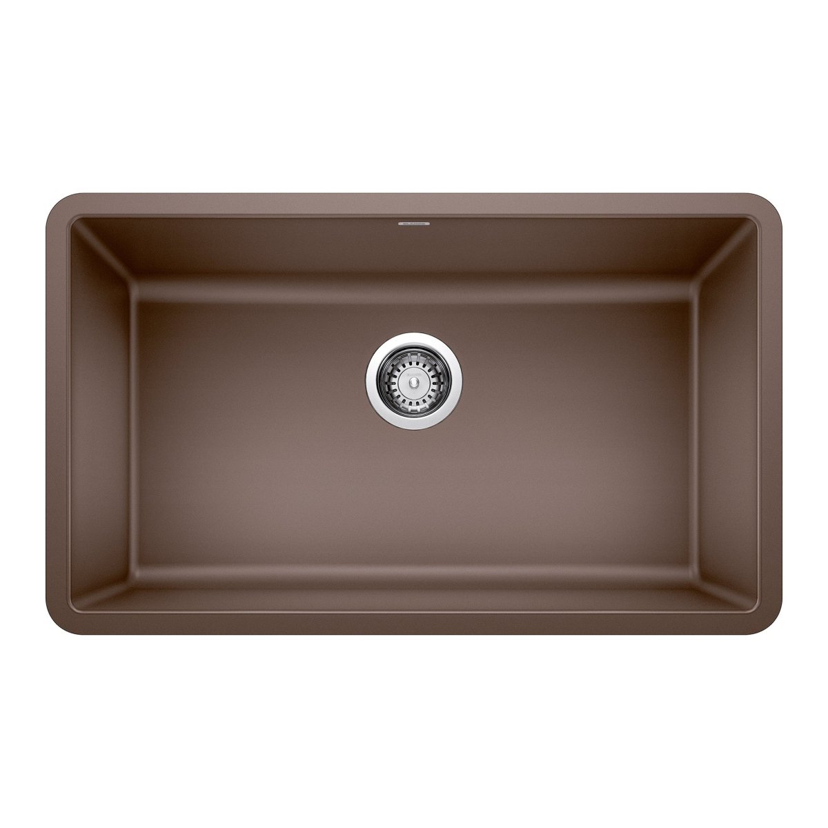 Blanco Precis 30 inch Single Bowl Silgranit Undermount Kitchen Sink - BUILDMYPLACE