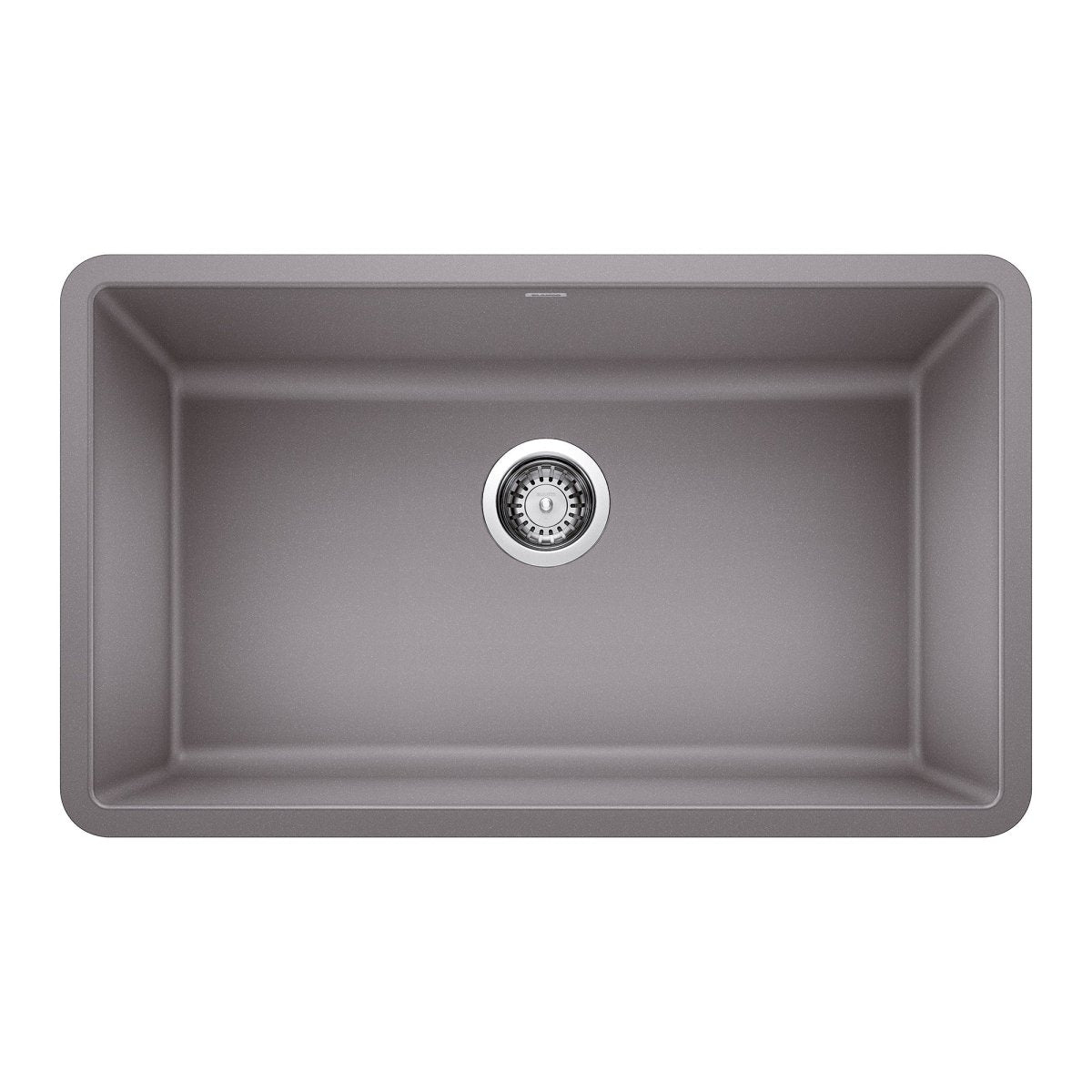 Blanco Precis 30 inch Single Bowl Silgranit Undermount Kitchen Sink - BUILDMYPLACE