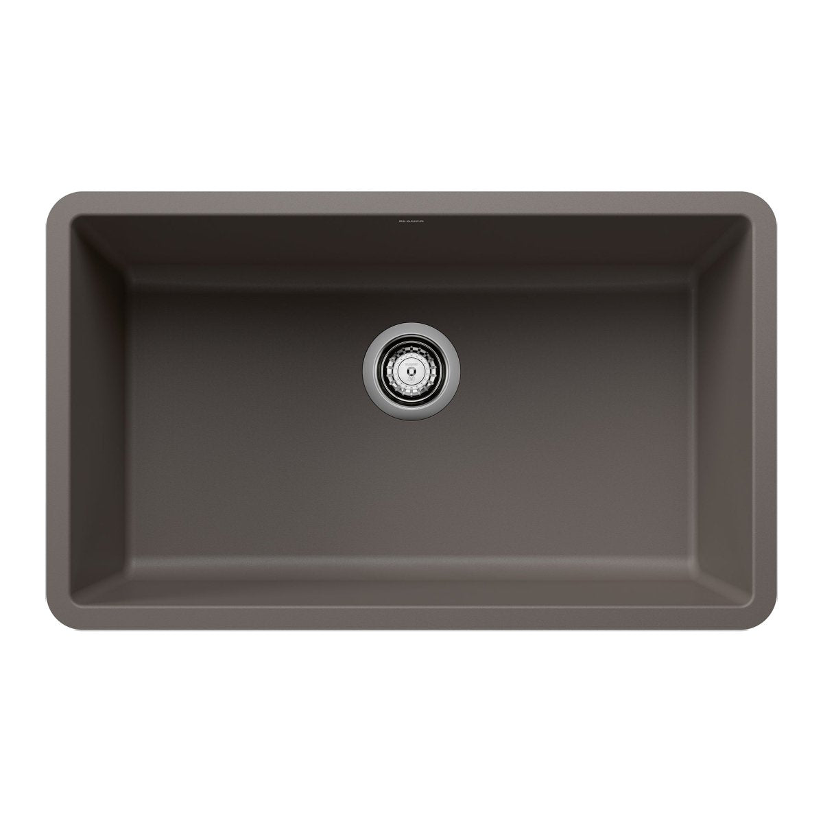 Blanco Precis 30 inch Single Bowl Silgranit Undermount Kitchen Sink - BUILDMYPLACE
