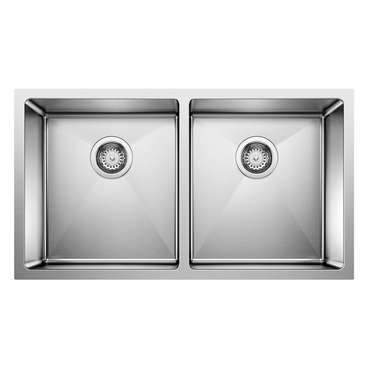 Blanco Quatrus R15 Equal Double Bowl Kitchen Sink - BUILDMYPLACE