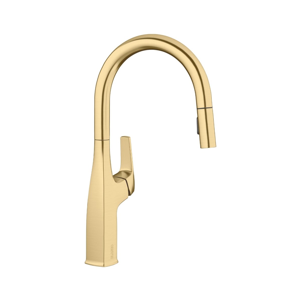 Blanco Rivana Single Hole Pull Down Kitchen Faucet 1.5 GPM - BUILDMYPLACE