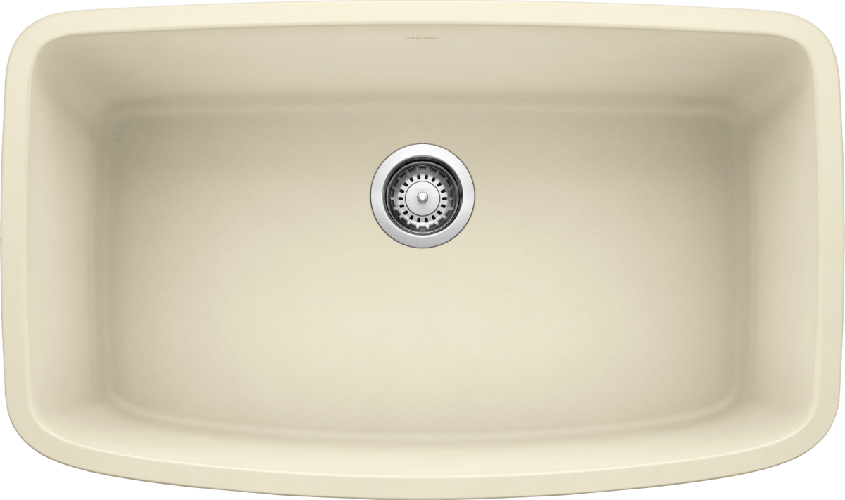 Blanco Valea 32 Inch Silgranit Super Single Bowl Undermount Kitchen Sink - BUILDMYPLACE